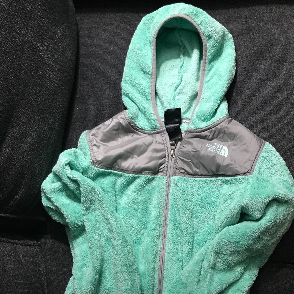 Girl’s The North Face jacket with hoodie
